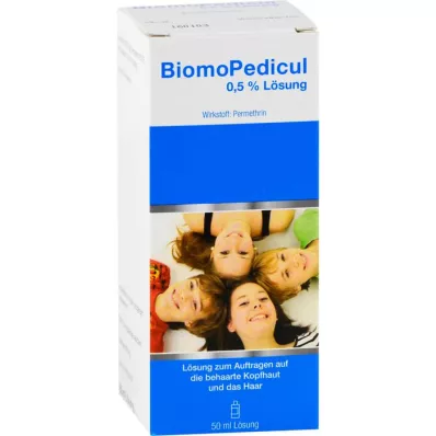 BIOMOPEDICUL 0,5 % løsning, 50 ml