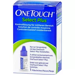 ONE TOUCH Select Plus kontrolloppløsningsmedium, 3,75 ml