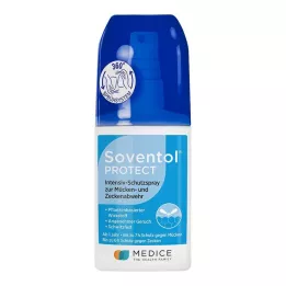 SOVENTOL PROTECT Myggmiddel i sprayform med intensiv beskyttelse, 100 ml
