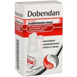 DOBENDAN Direkte Flurbiprofen Spray 8,75 mg/dos.munn, 15 ml