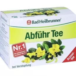 BAD HEILBRUNNER Filterpose med avføringsmiddel, 15X1,7 g
