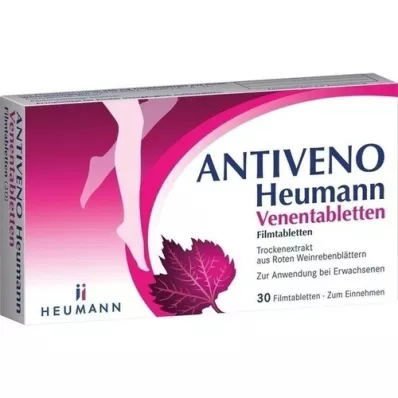 ANTIVENO Heumann venetabletter 360 mg filmdrasjerte tabletter, 30 stk