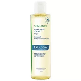 DUCRAY SENSINOL Beroligende renseolje/dusjolje, 200 ml
