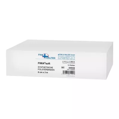 POLSTERBINDE syntetisk 6 cmx3 m usteril, 12 stk POLSTERBINDE syntetisk 6 cmx3 m usteril, 12 stk
