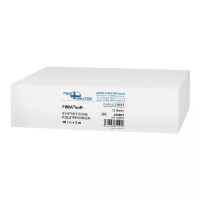 POLSTERBINDE syntetisk 10 cmx3 m usteril, 12 stk