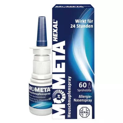 MOMETAHEXAL Høysnue-spray 50μg/Spr.60 Spr.St., 10 g MOMETAHEXAL Høysnue-spray 50μg/Spr.60 Spr.St., 10 g