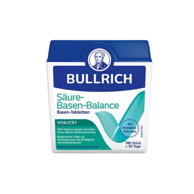 BULLRICH Syre-base-balansetabletter, 180 stk