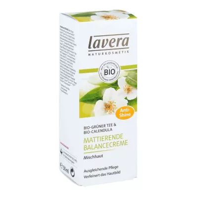 LAVERA grønn te mattende balansekrem, 50 ml LAVERA grønn te mattende balansekrem, 50 ml