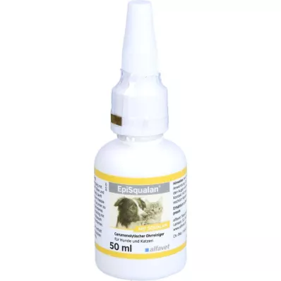 EPISQUALAN Ørerens for hunder/katter, 50 ml