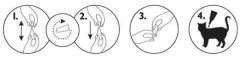 Instructions for use for Amflee 67 mg for små hunder, 3 stk - 4