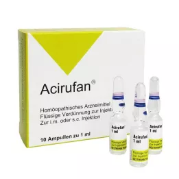 Acirufan ampuller, 10 stk