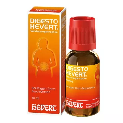 Digesto Hevert fordøyelsesdråper, 30 ml Digesto Hevert fordøyelsesdråper, 30 ml