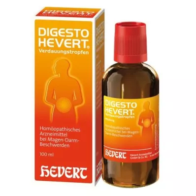 DIGESTO Hevert fordøyelsesdråper, 100 ml