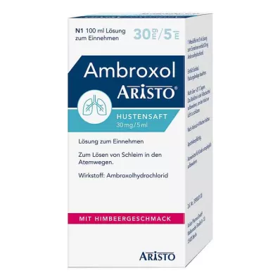 AMBROXOL Aristo hostesaft 30 mg/5 ml Oral oppløsning, 100 ml AMBROXOL Aristo hostesaft 30 mg/5 ml Oral oppløsning, 100 ml