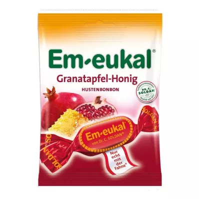 Em-eukal hostedråper med granateplehonning som inneholder sukker, 75 g Em-eukal hostedråper med granateplehonning som inneholder sukker, 75 g
