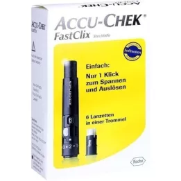 ACCU-CHEK FastClix fingerprikker modell II, 1 stk