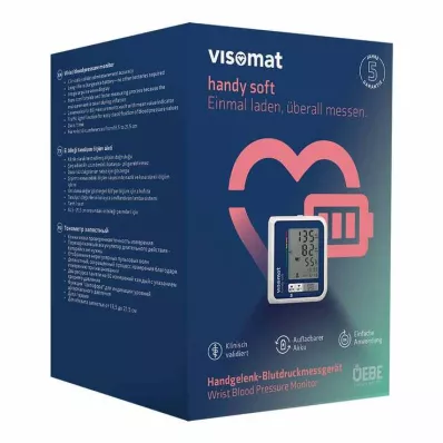VISOMAT praktisk myk blodtrykksmåler til håndleddet, 1 stk
