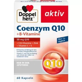 DOPPELHERZ Koenzym Q10+B Vitaminer Kapsler, 60 kapsler