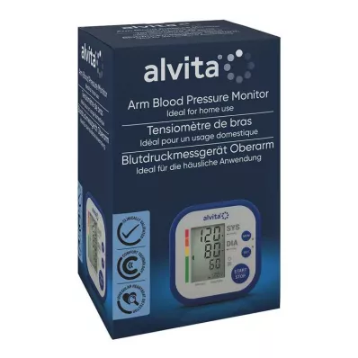 ALVITA Blodtrykksmåler for overarmen, 1 stk