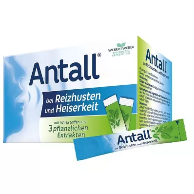 ANTALL for irritasjonshoste og heshet Liquidsticks, 20X5 g ANTALL for irritasjonshoste og heshet Liquidsticks, 20X5 g