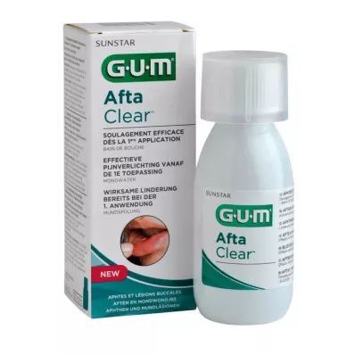 GUM Afta Clear munnskyllevæske, 120 ml