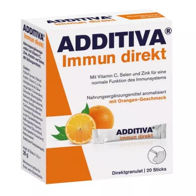 ADDITIVA Immune Direct Sticks, 20 stk ADDITIVA Immune Direct Sticks, 20 stk