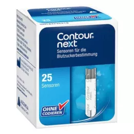 CONTOUR Next Sensors Teststrimler, 1X25 St