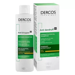 VICHY DERCOS Flasshindrende sjampo for tørr hodebunn, 200 ml