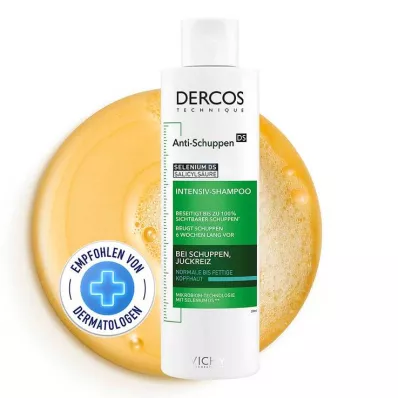 Vichy Dercos anti-flass sjampo for fet hodebunn, 200 ml Vichy Dercos anti-flass sjampo for fet hodebunn, 200 ml