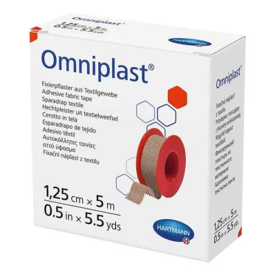 OMNIPLAST Festegips tekstiltråd 1,25 cm x 5 m, 1 stk