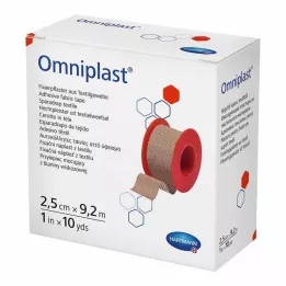 OMNIPLAST Festegips tekstiltråd 2,5 cm x 9,2 m, 1 stk