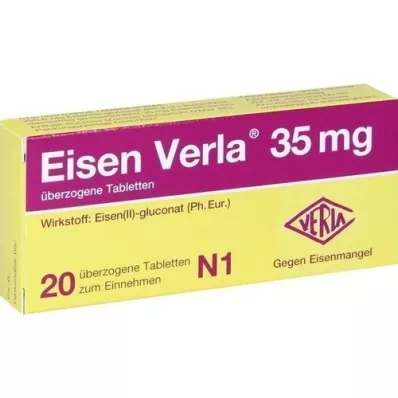 EISEN VERLA 35 mg belagte tabletter, 20 stk