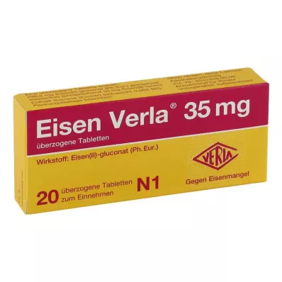 EISEN VERLA 35 mg belagte tabletter, 20 stk