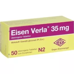 EISEN VERLA 35 mg belagte tabletter, 50 stk