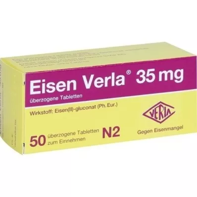 EISEN VERLA 35 mg belagte tabletter, 50 stk