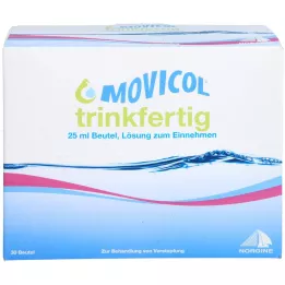 MOVICOL drikkeklar 25 ml pose Oral løsning, 30 stk