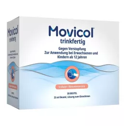 MOVICOL drikkeklar 25 ml pose Oral løsning, 30 stk