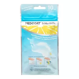 MEDCOAT Gel for svelgehjelp, 10 stk