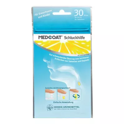 MEDCOAT Gel for svelgehjelp, 30 stk MEDCOAT Gel for svelgehjelp, 30 stk