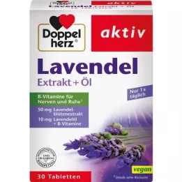 DOPPELHERZ Lavendel ekstrakt+olje tabletter, 30 stk
