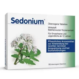SEDONIUM Belagte tabletter, 50 stk