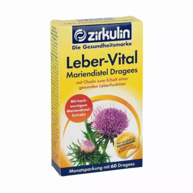 ZIRKULIN Liver Vital Marietistel, 60 stk ZIRKULIN Liver Vital Marietistel, 60 stk