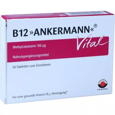 B12 ANKERMANN Vital tabletter, 50 stk
