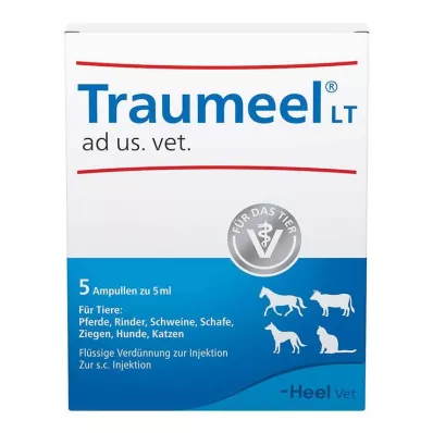 TRAUMEEL LT ad us.vet.ampuller, 5X5 ml TRAUMEEL LT ad us.vet.ampuller, 5X5 ml