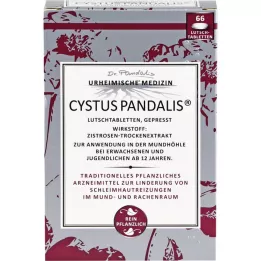 CYSTUS Pandalis pastiller, 66 stk