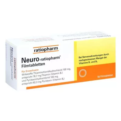 Neuro-ratiopharm filmdrasjerte tabletter (50 stk) Neuro-ratiopharm filmdrasjerte tabletter (50 stk)