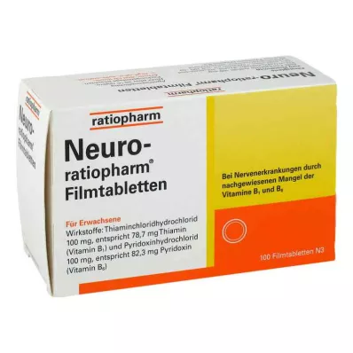 Neuro-ratiopharm filmdrasjerte tabletter (100 stk) Neuro-ratiopharm filmdrasjerte tabletter (100 stk)