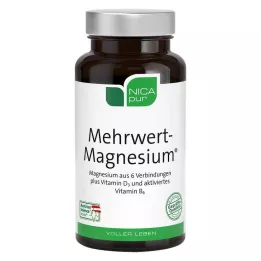 NICAPUR Magnesiumkapsler med merverdi, 60 stk