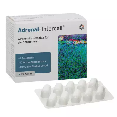 Adrenal-Intercell kapsler, 120 stk Adrenal-Intercell kapsler, 120 stk