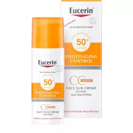 EUCERIN Sol CC Kremfarget medium LSF 50+, 50 ml